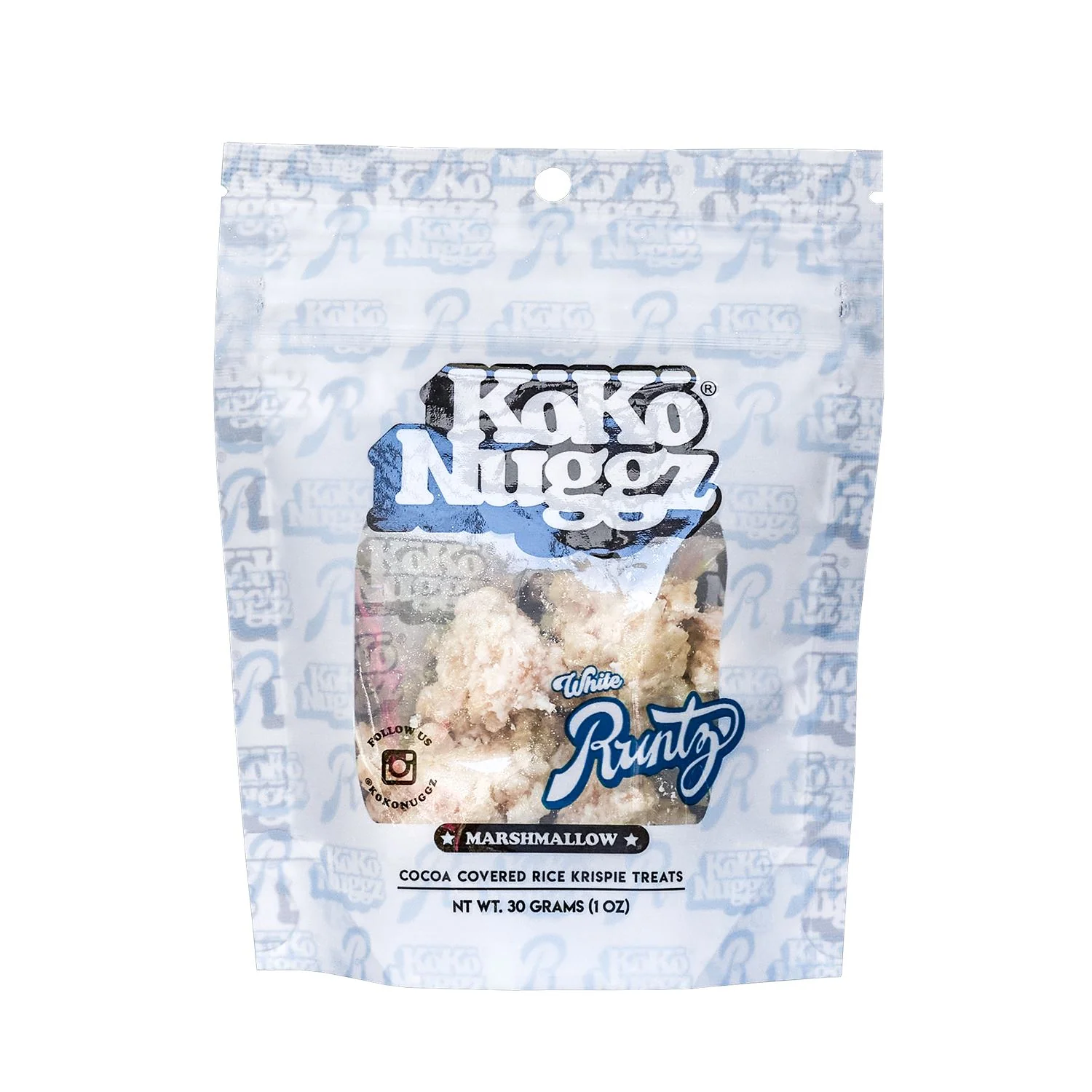 White Runtz Oz Baggie Koko Nuggz