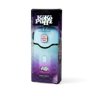 Koko Puffz Purple Runtz Vape + Delta 8 - 6 Pack